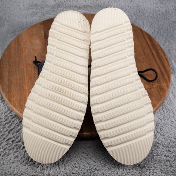 Freebird Lace Up Moc Toe Carbon Boots Men’s Size 8 Navy Suede - Picture 8 of 10